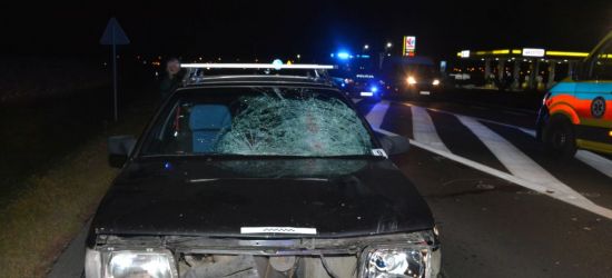 PODKARPACIE: Śmiertelne potrącenie pieszego (FOTO)