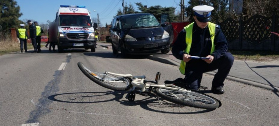 PODKARPACIE. Potrącenie 11-latka na rowerze i… najechanie na radiowóz