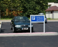 Nowy parking dla pacjentów SPZPOZ w Zagórzu (ZDJĘCIA)