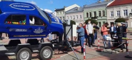 Dzień bezpieczeństwa w ruchu drogowym z sanocką Policją
