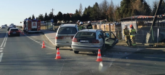 Kolizja na Wolności. Na szczęście nikt nie ucierpiał (FOTO)