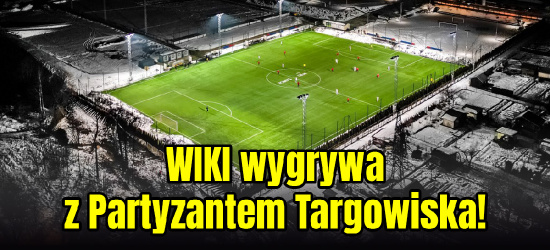 SANOK. WIKI ogrywa Partyzanta! Piękna zimowa aura. Efektowny obiekt (VIDEO Z LOTU PTAKA, ZDJĘCIA)
