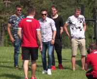I DZIEŃ W ARŁAMOWIE: Kadra przyleciała w Bieszczady. „Piłkarze mają tu dosłownie wszystko” (FILM)