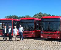 AUTOSAN: Cztery „boćki” znalazły nowy dom. Sanockie autobusy w Nowej Soli (FOTO)