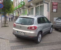 PARKOWANIE PO SANOCKU: Tą bryczką mogę stanąć wszędzie!