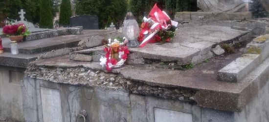 Ruszają prace konserwatorskie przy zabytkowym grobowcu Franciszka Löwy (FOTO)