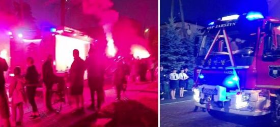 Nowy wóz bojowy dla OSP Zarszyn! Efektowne powitanie! (VIDEO)
