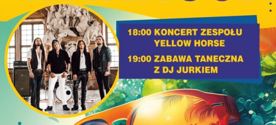 Pożegnanie wakacji w leskim amfiteatrze z zespołem Yellow Horse