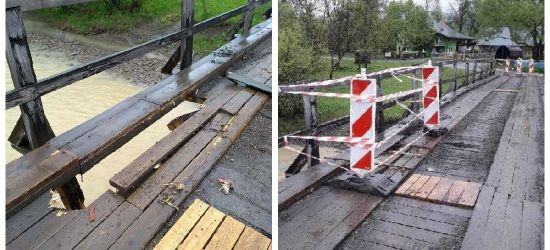 GMINA KOMAŃCZA: W Smolniku most zamknięty do odwołania! Są objazdy (FOTO)