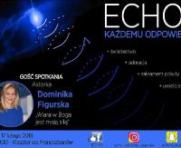 Znana aktorka u sanockich Franciszkanów. ECHO odpowie każdemu