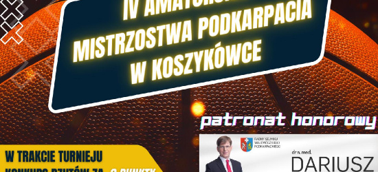 Amatorskie Mistrzostwa Podkarpacia w Koszykówce powracają do Brzozowa