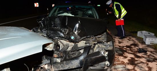 PODKARPACIE. Czołowe zderzenie bmw i forda (ZDJĘCIA)