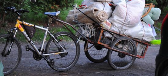 Opiekunowi Spartan ukradziono rower. Pomożecie wskazać złodzieja?