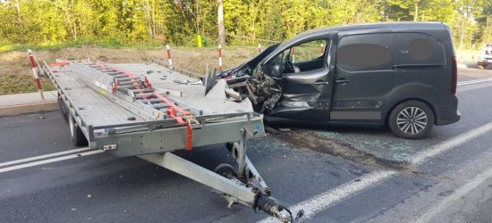 Wypadek w Nowosielcach. 47-latek w szpitalu (ZDJĘCIA)
