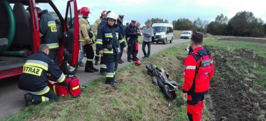 Kolejny wypadek. Kobieta z urazami głowy trafiła do szpitala (ZDJĘCIA)