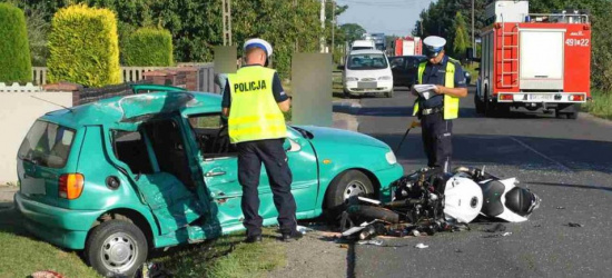 PODKARPACIE: Tragedia na drodze. Nie żyje 33-letni motocyklista