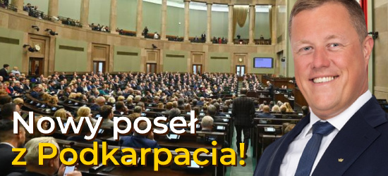 Połuboczek za Brauna. Nowy poseł z Podkarpacia!