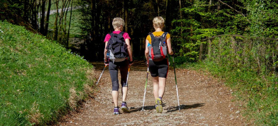 Inauguracja tras nordic walking w gminie Sanok!