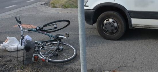 Potrącenie rowerzystki w Iwoniczu (ZDJĘCIE)