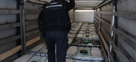 Nielegalny transport alkoholu zatrzymany na granicy