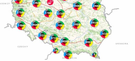 Blisko 42 tys. zgłoszeń na Mapie Zagrożeń. Sanoczanie w czołówce aktywności