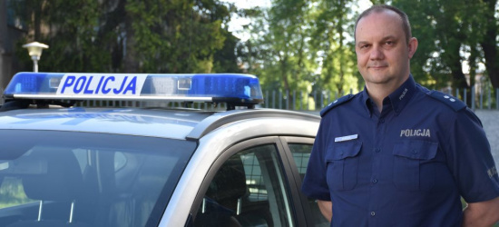 Chciał targnąć się na swoje życie. Pomógł policjant