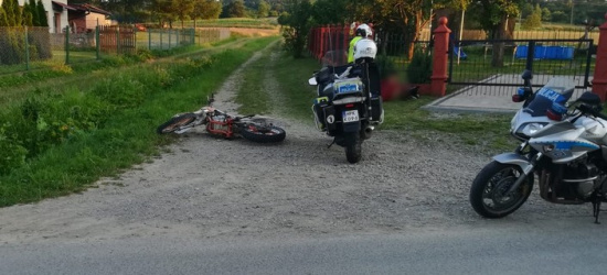 POWIAT KROŚNIEŃSKI: Policyjny pościg za 18-letnim motocyklistą (ZDJĘCIE)