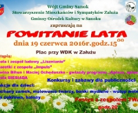 Powitanie Lata w Załużu. Wystąpi m.in. Malwina Bihun!