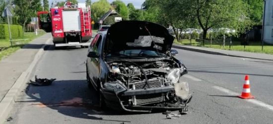 Niebezpiecznie w Humniskach. Dwie osoby w szpitalu (FOTO)
