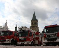 KRONIKA STRAŻACKA: Poszukiwania zaginionego, pożar altanek działkowych i zanieczyszczona woda w studniach