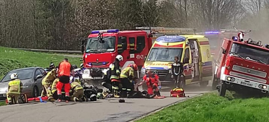 IZDEBKI. Wypadek dwóch motocyklistów na Serpentynach (ZDJĘCIA)