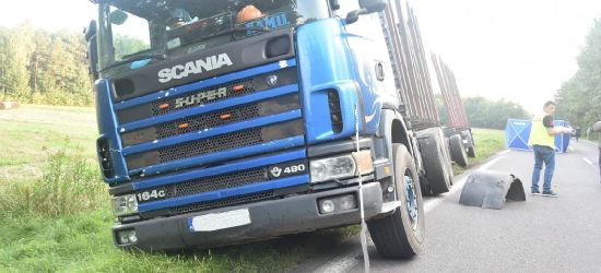 Nie żyje 50-letnia piesza potrącona przez ciężarówkę (FOTO)