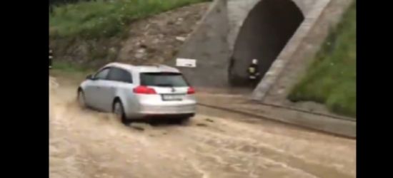 KOMAŃCZA: Ulewy dały się we znaki! (VIDEO)