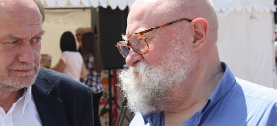 Jerzy Bralczyk w Sanoku w ramach Bieszczadzkiego lata z książką