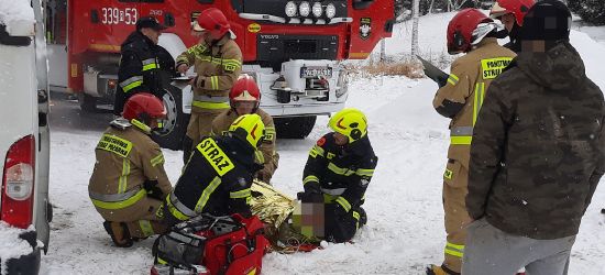 PODKARPACIE: Na mężczyznę osunęła się ziemia! (ZDJĘCIA)