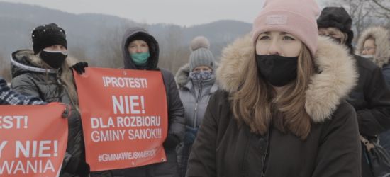 Kolejne protesty przeciwko przyłączeniu wsi do Sanoka (VIDEO, ZDJĘCIA)