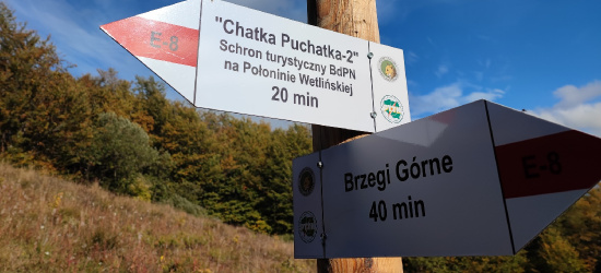 BIESZCZADY: Szlaki są w wielu miejscach błotniste i śliskie