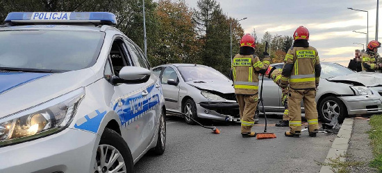 Niebezpiecznie na Królowej Bony w Sanoku (FOTO)