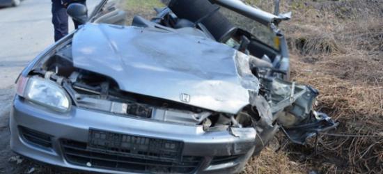 13 letnia motorowerzystka ranna w wypadku