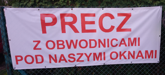 Drugi etap obwodnicy. Mieszkańcy Zahutynia zaniepokojeni. Wyjazdowe obrady komisji