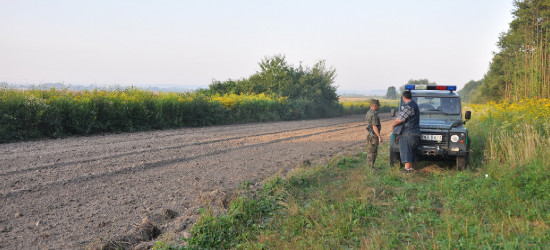 GRANICA: Wybierał się pieszo do Niemiec