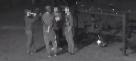 SANOK: Nocne wybryki młodzieży. Przyłapani przez szkolny monitoring (ZDJĘCIA)