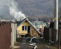 POŻAR W SANOKU: Tragedia w Sanoku. Śmierć w pożarze budynku przy ul. Zagumnej (ZDJĘCIA)