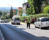 AKTUALIZACJA SANOK: Potrącenie na pasach. Dziewczynka trafiła do szpitala (ZDJĘCIA)