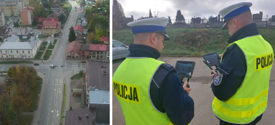 PODKARPACIE. Policja wykorzystuje drony. Kontrolowane m.in. skrzyżowania (ZDJĘCIA)