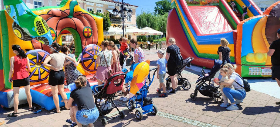 Dzień Dziecka na sanockim Rynku! Wulkan radości! (VIDEO, FOTO)