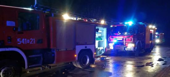 Wypadek w Tyrawie Wołoskiej na serpentynach. Są poszkodowani