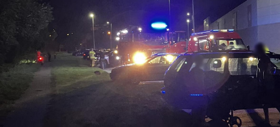 SANOK. Akcja nurków nad Sanem. Zgłoszenie o dwóch osobach w wodzie (FOTO)