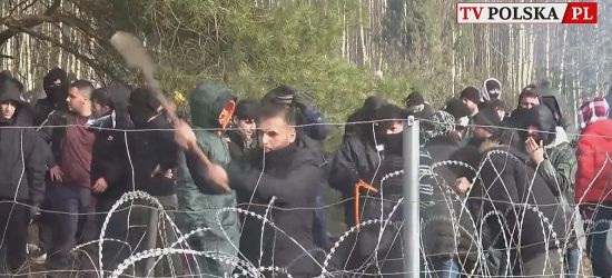 Na razie atak na granicę odparty. Co przyniesie noc? (VIDEO)
