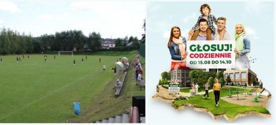 UDOSTĘPNIJ I GŁOSUJ! Mieszkańcy Zagórza walczą o pieniądze na remont stadionu piłkarskiego